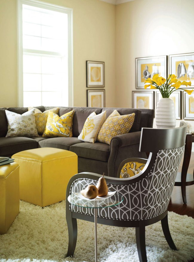 Cách phối màu vàng trong thiết kế nội thất cách sử dụng màu vàng