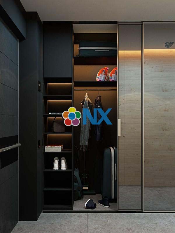 Mẫu căn hộ studio nhỏ với thiết kế đẹp và đơn giản