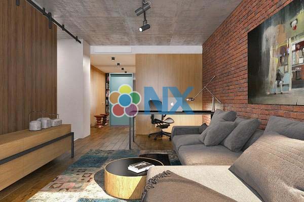 Mẫu căn hộ studio nhỏ với thiết kế đẹp và đơn giản