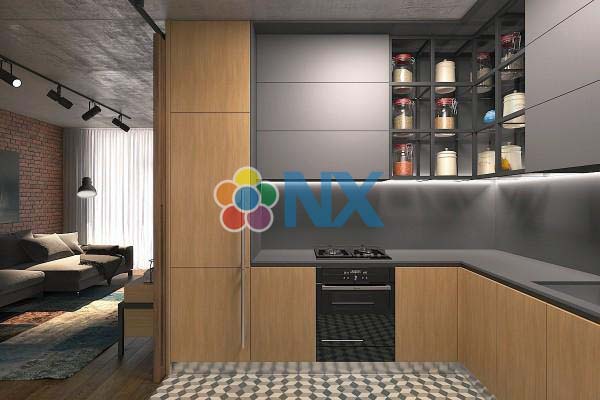 Mẫu căn hộ studio nhỏ với thiết kế đẹp và đơn giản
