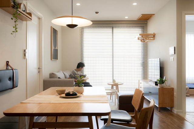 Mẫu căn hộ thiết kế tối giản và xem trọng công năng