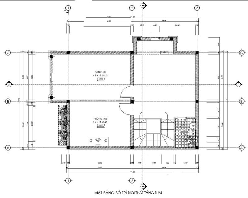 Mẫu nhà đẹp 2 tầng mái thái