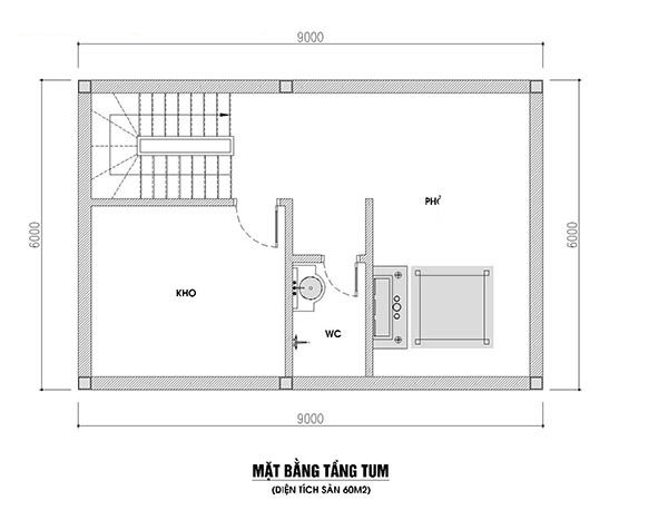 Mẫu nhà đẹp 2 tầng mái thái