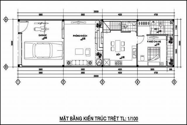 Mẫu nhà đẹp 2 tầng mái thái