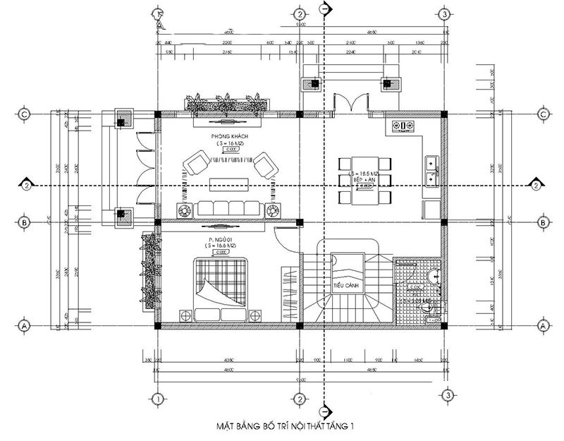 Mẫu nhà đẹp 2 tầng mái thái