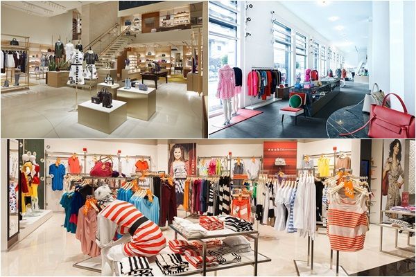 Mẫu thiết kế nội thất cửa hàng shop showroom đẹp hút khách hàng