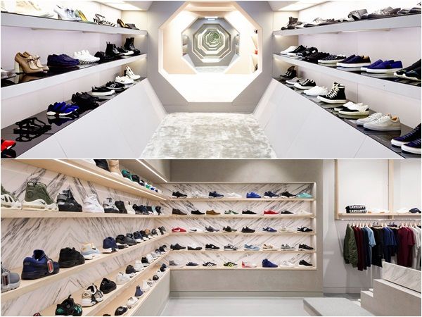 Mẫu thiết kế nội thất cửa hàng shop showroom đẹp hút khách hàng