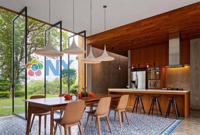 Những ý tưởng thiết kế phòng bếp theo không gian mở hiện đại
