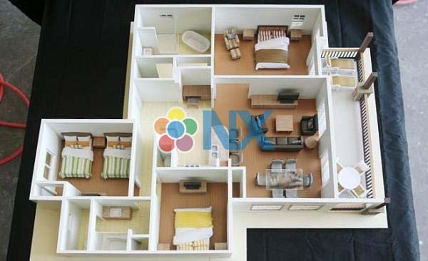 Thiết kế căn hộ chung cư 3 phòng ngủ