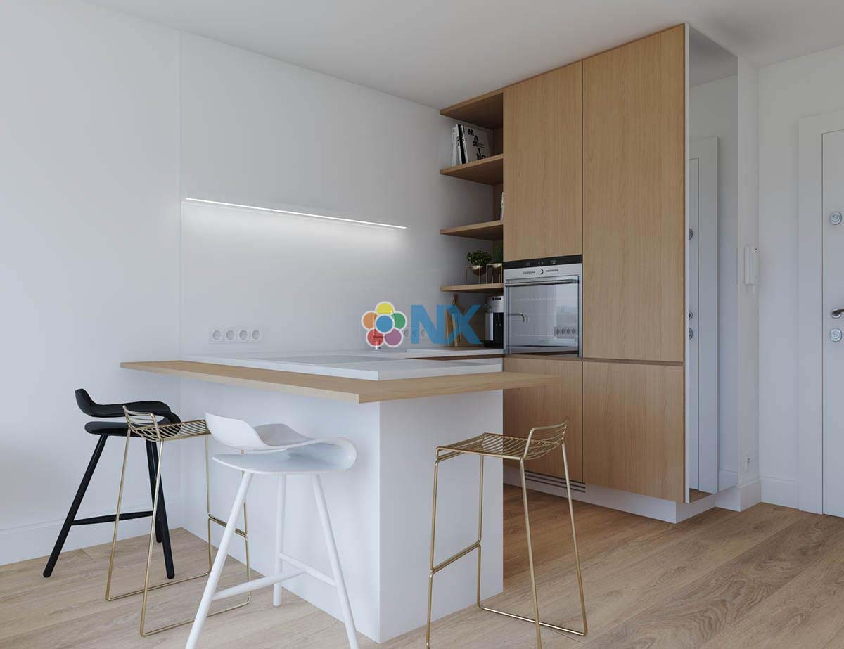Thiết kế nội thất chung cư nhỏ phong cách hiện đại