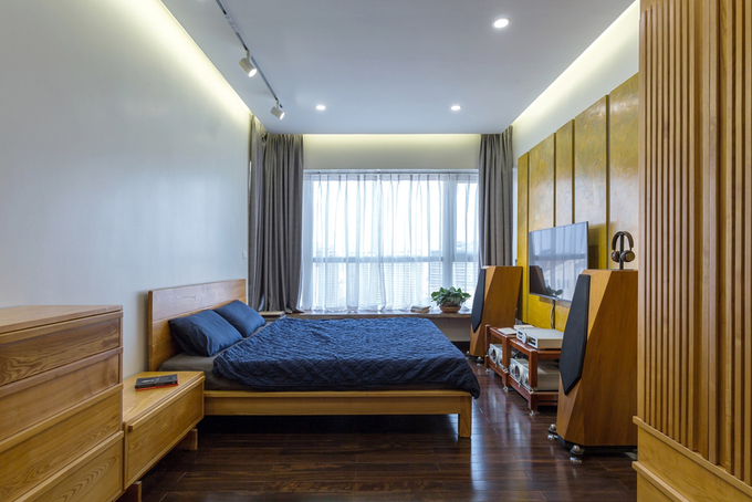 Căn hộ chung cư được thiết kế theo phong cách Nhật Bản