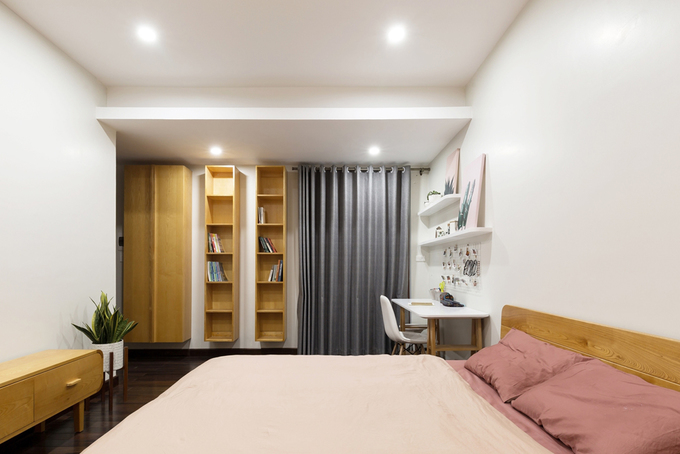 Căn hộ chung cư được thiết kế theo phong cách Nhật Bản