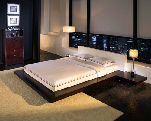 Mẫu giường ngủ hiện đại dạng phẳng