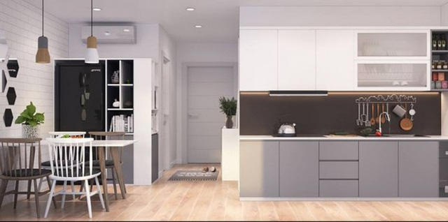Những mẫu thiết kế nhà bếp đẹp cho nhà chung cư