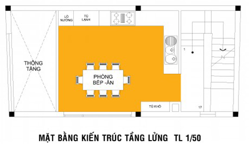 thiết kế nhà 4 tầng 4x10