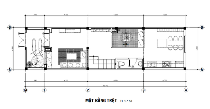 Thiết kế nhà ống thân thiện với môi trường