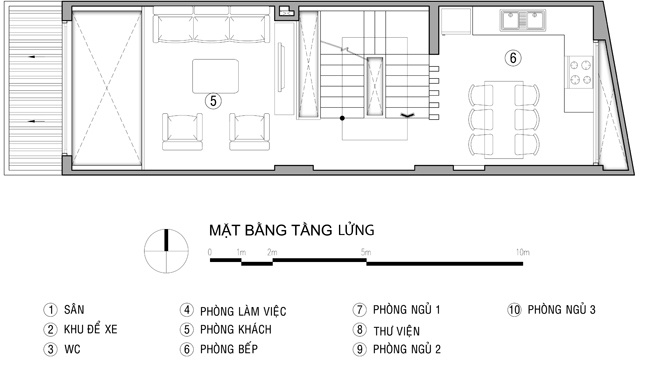 Tư vấn thiết kế nhà ống 52m2