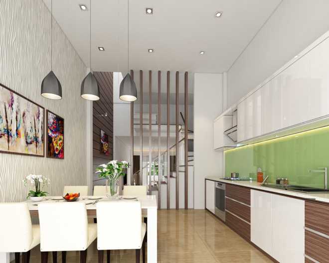 xây nhà 4 tầng 60m2