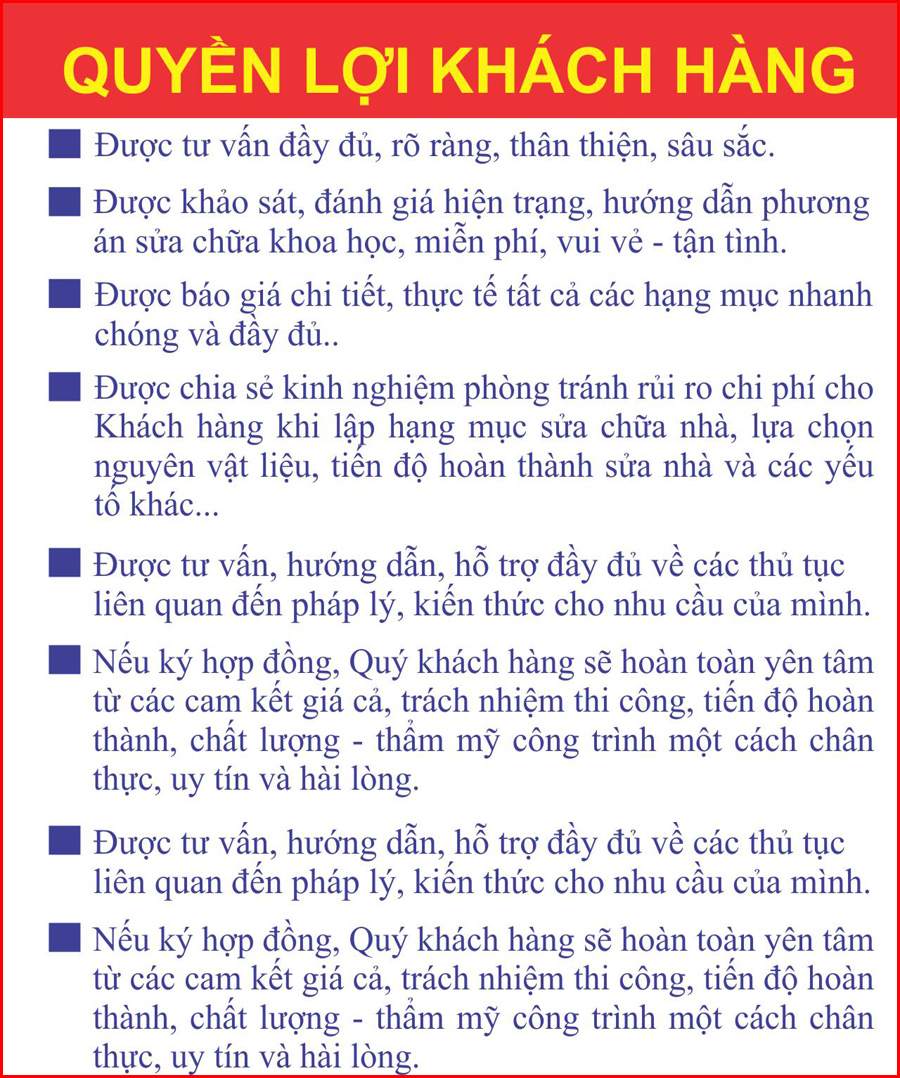 Quy trình khảo sát tư vấn thi công cải tạo sửa nhà