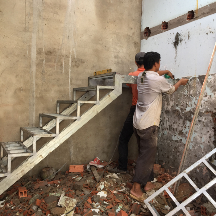 Sửa nhà cấp 4 nhà chị Thu ta Hóc Môn