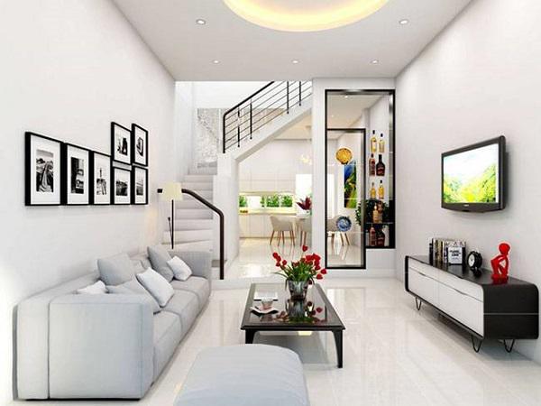 Thiết kế phòng khách nhà phố