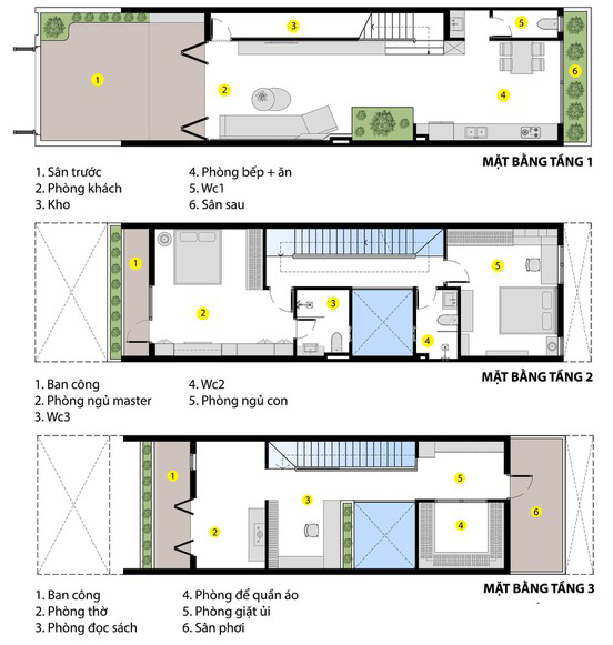 Bản vẽ thiết kế nhà 5x20m bản vẽ nhà phố 5x20 hiện đại