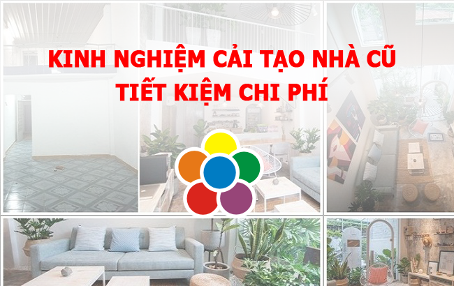 Kinh nghiệm cải tạo thiết kế lại nhà ống nhà 2 tầng nhà cấp 4 nhà cũ nát tiết kiệm