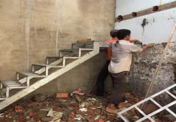 Sửa nhà cấp 4 chị Thu tại Hóc Môn