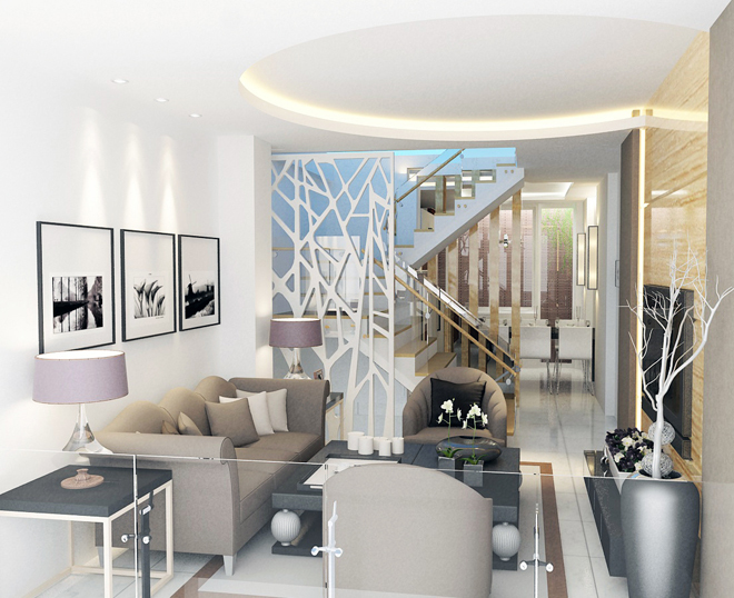 Tư vấn thiết kế nhà ống 52m2