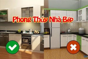 Vị trí đặt bếp theo phong thủy